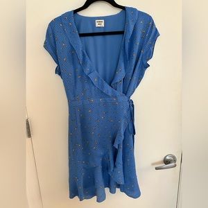 Print mini dress Aritzia